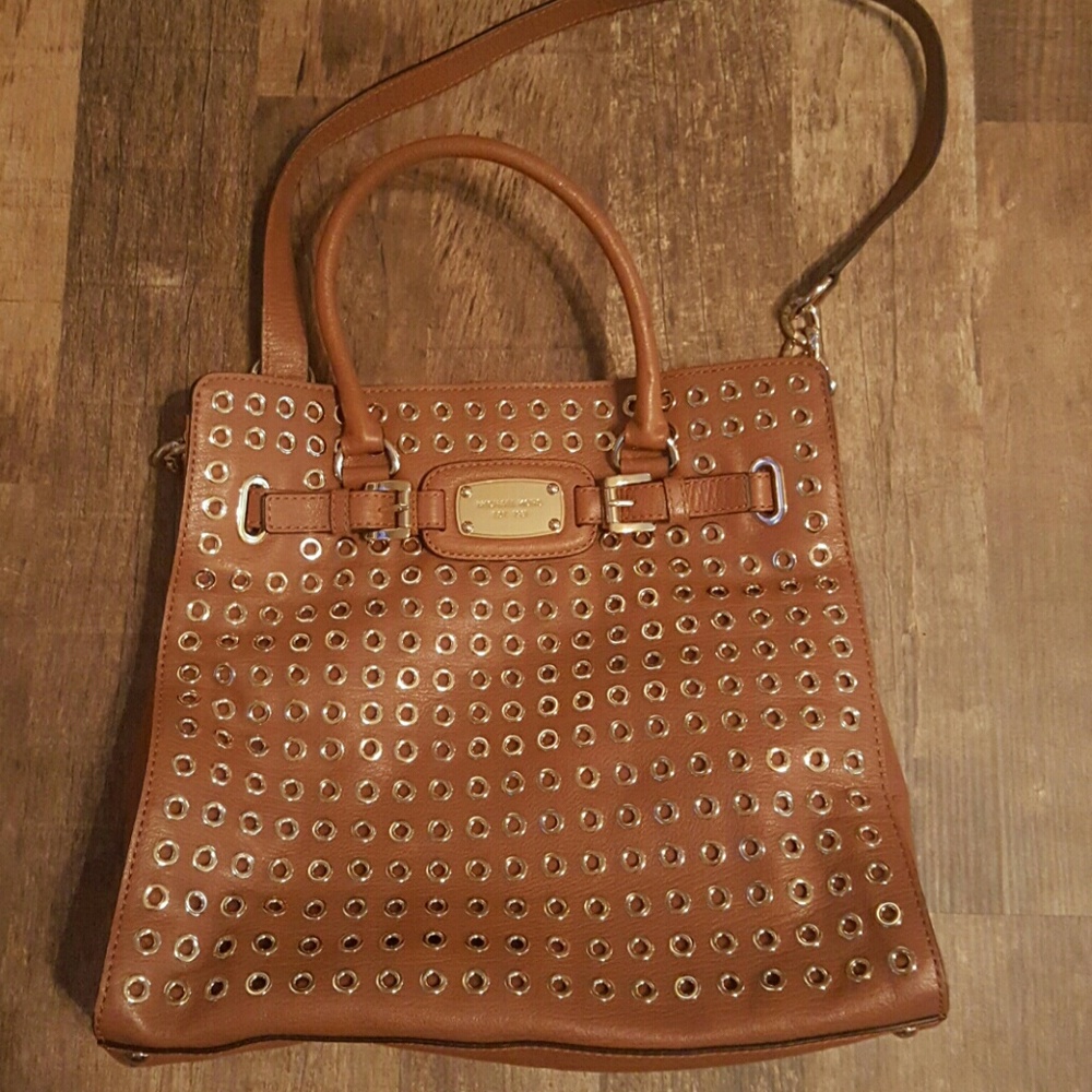 Michael Kors Grommet Leather Bag